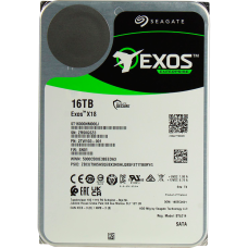 Жесткий диск/ HDD Seagate SATA 16Tb Exos X18 6Gb/s 7200 256Mb OFFICIAL RECERTIFIED 1 year warranty
