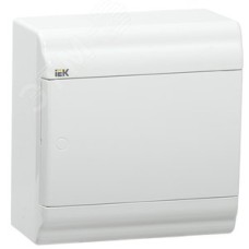 Бокс ЩРН-П-6 модулей навесной пластик IP41 PRIME белая дверь