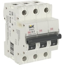 Выключатель автоматический трехполюсный D 2А M10N