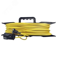 Удлинитель-шнур силовой на рамке ''СОЮЗ ПВС 2х0,75 мм 1300 Вт, 30 м