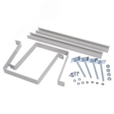 Комплект крепления металлокорпуса к столбу