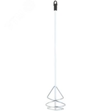 Миксер для строительных смесей оцинкованный Профи 100х580 мм