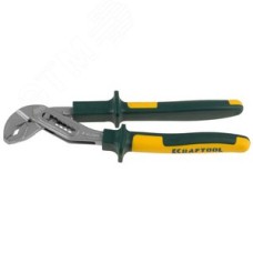 Клещи ''KRAFT-MAX'', переставные, Cr-Mo, маслобензост двухкомп рукоятки, шарнирное соединение с повыш износост, 250мм,