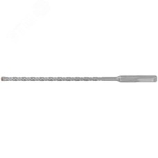 Бур по бетону SDS PLUS, Профи, W-образная вставка, двойная спираль, 6 х 210 мм