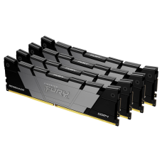 Память оперативная/ Kingston 128GB 3200MT/s DDR4 CL16 DIMM (Kit of 4) FURY Renegade Black