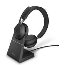Гарнитура беспроводная/ Jabra Evolve2 65, Link380c MS Stereo Stand Black