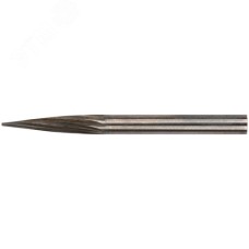 Шарошка карбидная Профи, штифт 3 мм (мини), коническая