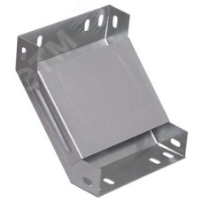 Поворот на 90 градусов вертикальный внутренний 50х100 RAL 9016 глянец