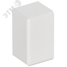 METRA MINI Заглушка 15х10мм белая