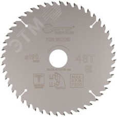 Диск пильный по дереву с тефлоновым покрытием 48Т, Profi plus, 190x1,5/2,2x30/25,4/20/16 мм