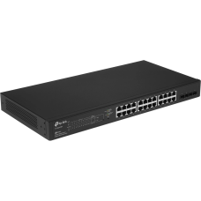 Коммутатор/ 28-Port Gigabit Smart Switch with 24-Port PoE+, 24? Gigabit PoE+ Ports, 4? Gigabit SFP Slots