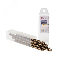 Сверло по металлу, индустриальное, DIN 338, HSS-E Co5, Тип VA, 5xD, 7,00 мм, (1 комплект-10 шт)
