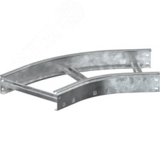 Поворот лестничный LESTA 45 градусов 100х500 мм R300 HDZ