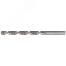 Сверла по металлу HSS, угол заточки 118град, 4,5X80 мм, (5 шт.)