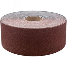 Рулон шлифовальный на тканевой основе, алюминий-оксидный абразивный слой 115 мм х 50 м, P40