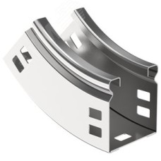 Поворот плавный 45 градусов тип В10 ESCA 50х100 мм