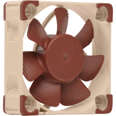 Кулер для корпуса/ Case Cooler Noctua NF-A4x10 PWM (40x40x10mm, 4-pin PWM, 5.2CFM, 19.6dBA, 5000RPM, Beige/Brown)