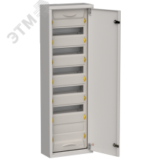 TITAN 5 Корпус металлический ЩРн-72 (1х72) 960х310х140мм IP31 серый (одна дверь) IEK