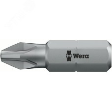 Бита 855/1 Z PZ вязкая твердость хвостовик 1/4 C 6.3 PZ 0X25 мм