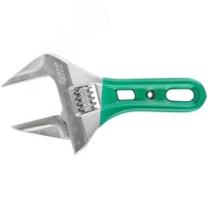 Ключ разводной ''Смарт'', CrV, укороченный, узкие губки, шкала, экстра увелич.захват 155 мм ( 43 мм )