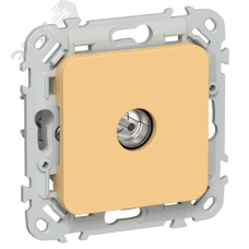 FLITE Розетка TV экранированная проходная тип M РТВм-1-1-2-ФлЗ золотарник IEK