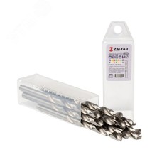 Сверло по металлу, индустриальное, DIN 338, HSS-G, Тип N, 5xD, 5,50 мм, (1 комплект-10 шт)