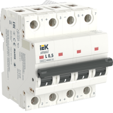 Выключатель автоматический M06N-DC 4P L 16А