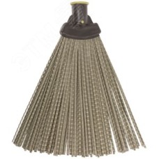 Метла пластиковая №2, веерная 240х340 мм (посадочный диаметр 25 мм)