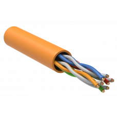 ITK Витая пара U/UTP 5E 4х2х24AWG LSZH оранжевый (305м) РФ/Т