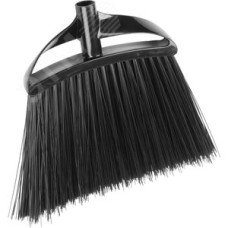 Щетка-метла уличная, плоская, удлиненная щетина, пластиковая колодка