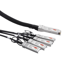 Кабель/ FIBO FT-Q40-4S10-DAC5m QSFP+ to 4SFP+ DAC модуль, медный кабель Belden, 5 метров