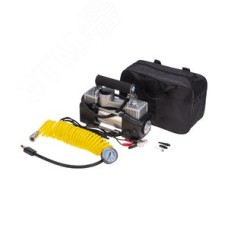 Компрессор автомобильный усиленный двухпоршневой (75л/мин, 10 АТМ)