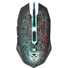 Defender Проводная игровая мышь Shock GM-110L оптика,6кнопок,800-3200dpi