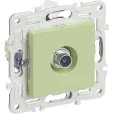 SKANDY Розетка TV оконечная SK-A12G мятный IEK