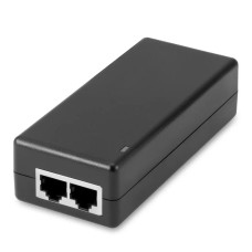 PoE-инжектор Gigabit Ethernet/ PoE-инжектор Gigabit Ethernet на 1 порт, мощностью до 30W. Совместим с оборудованием PoE IEEE 802.3af/at (без автоматического определения PoE) Мощность PoE на порт - до 30W. Напряжение PoE - 48V(конт. 1,2(+), 3,6(-)). Порты: