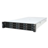 Серверная платформа/ 2U 12x NVMe (12-port 3.5"/2.5" PCIe Gen4 Tri-mode backplane), 2x 2.5" SATA hot-swap (rear), 4x 8038 FAN, Acbel 1600W redundant power supply Titanium (C14 inlet), Vega motherboard, DDR5 RDIMM x16, 1x GbE dedicate IPMI, 3