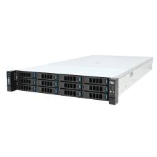 Серверная платформа/ 2U 12x NVMe (12-port 3.5"/2.5" PCIe Gen4 Tri-mode backplane), 2x 2.5" SATA hot-swap (rear), 4x 8038 FAN, Acbel 1600W redundant power supply Titanium (C14 inlet), Vega motherboard, DDR5 RDIMM x16, 1x GbE dedicate IPMI, 3