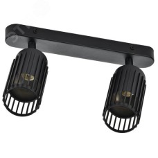 Светильник 4208 настенно-потолочный под лампу 2хGU10 черный