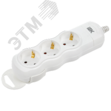 Розетка переносная разборная РПр03 3 места