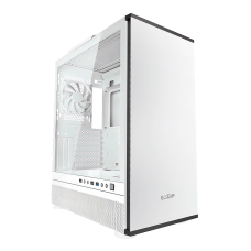 Корпус без блока питания/ Case PCCooler IE200 WH, Midi-Tower, TG, 1x120mm ARGB, 1xUSB-A 3.0 + 2xUSB-A 2.0, E-ATX, ATX, mATX, mITX White