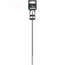 Битодержатель универсальный 899/4/1 S 300 с втулкой из нержавеющей стали стопорным кольцом и магнитом хвостовик шестигранный 1/4 E 6.3 для бит 1/4 С 6.3 300 мм