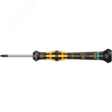 Отвёртка антистатическая для прецизионных работ 1567 TORX HF ESD Kraftform Micro с функцией фиксации крепежа TX 6X40 мм