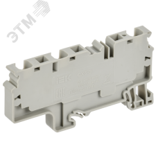 ARMAFIX Клемма пружинная CX6-3 6мм2 трехконтактная серая IEK