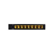 Коммутатор/ Unmanaged switch, 8x1000Base-T, metal case