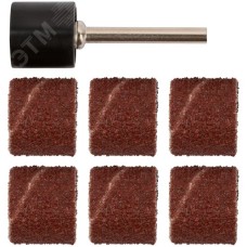 Бандаж наждачный и штифт набор 7шт