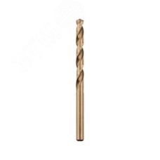 Сверло по металлу 6х93х57 мм (сталь HSS-Co 5% M35 P6M5K5) DIN 338