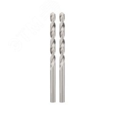 Сверло по металлу 1.5х40х18 мм HSS (упак - 2 шт.) DIN 338