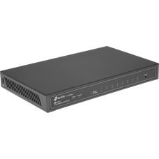 Коммутатор/ 8-port Gigabit Desktop Smart Switch, 8 10/100/1000Mbps RJ45 ports, Tag-based VLAN, STP/RSTP/MSTP, IGMP V1/V2/V3 Snooping, DHCP Filtering, 802.1P QoS, Rate Limiting, Voice VLAN, Port Trunking, LACP, Port Mirroring, SNMP, RMON, steel case