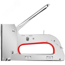 Степлер для узких скоб ""тип 53"" 4-14 мм, 2 положения силы удара, рессорный механизм, металлический корпус