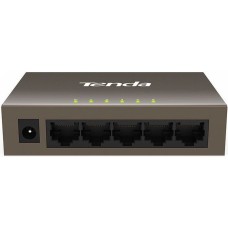 Коммутатор/ Tenda TEF1005D  Fast 10/100Mbps 5 port fast ethernet switch